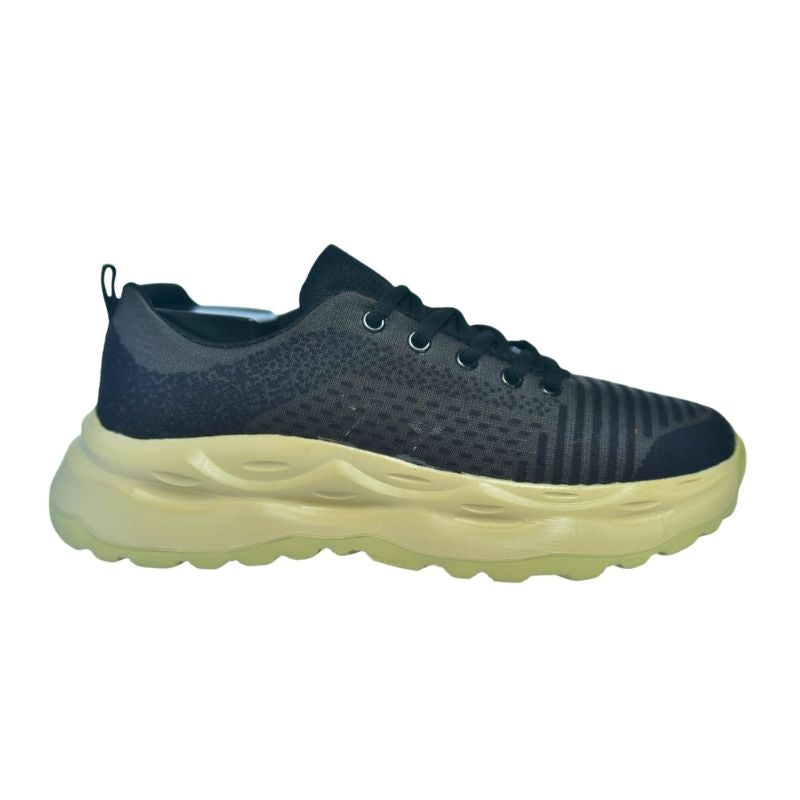 MULENSEN-Black Cream Casual Shoes