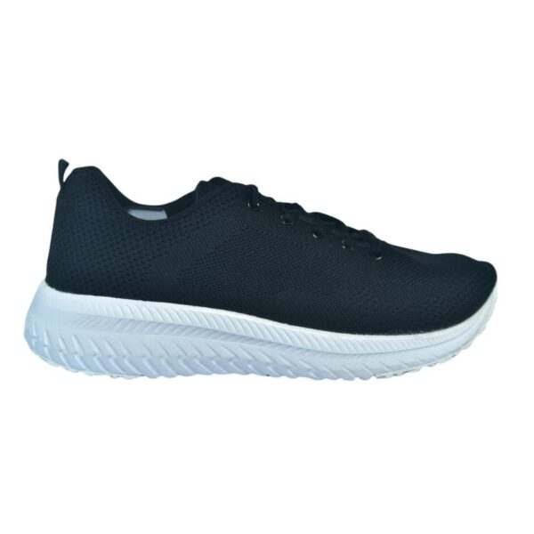 FILA- Lace-Up Lifestyle Sneakers – Black & White