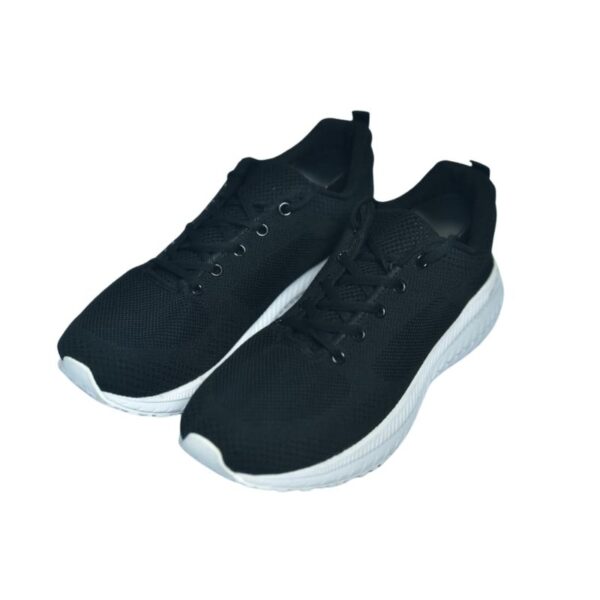 FILA- Lace-Up Lifestyle Sneakers – Black & White