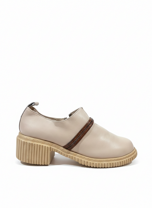 Ouumeis Chunky Block Heel Shoes